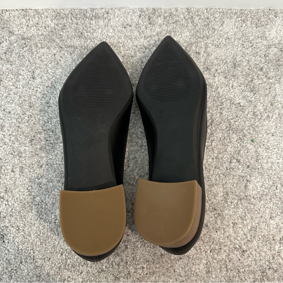 New Lulus Alessia Black Low Heels - Picture 11 of 12